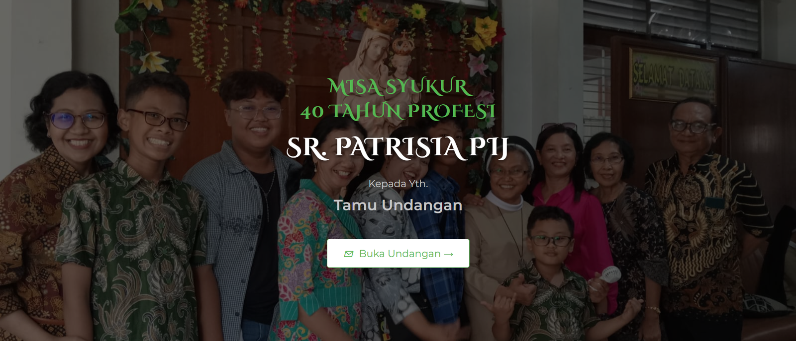 Undangan Digital Responsif dengan HTML CSS